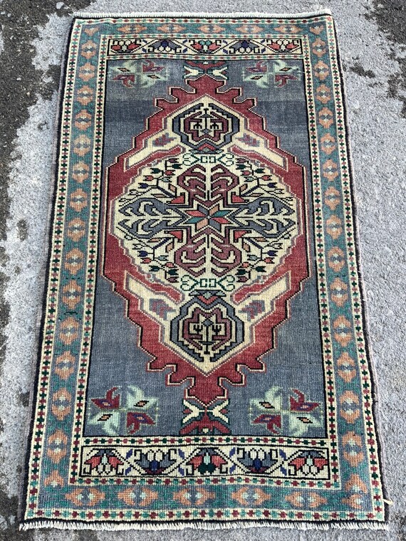 THE ヴィンテージ ターキッシュ BOHO ミニラグ Vintage Rug Collection