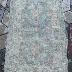 2x4 Turkish Door Mat, Handmade Rug, Kitchen Rug, Turkish Door Mat, 2x4 Natural Rug, 2x4 Oriental Rug, 2x4 Antique Rug, Bedroom Rug, 2x4 Rug