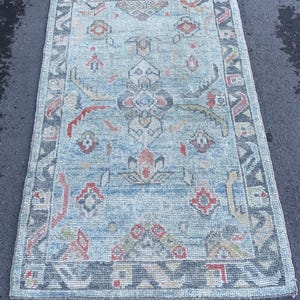 3x5 Rug, Turkish 3 x 5 Rug, Vintage Turkish Rug 3x5, Handmade Wool Rug, Anatolian Rug, Wool Oushak Rug, Turkey Rug, 3,1x4&#39;10 Feet, Area Rugs