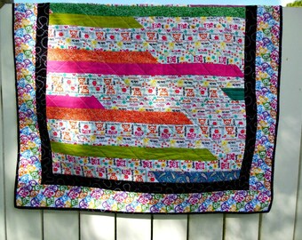 Not Your Ordinary Baby Quilt - OOAK