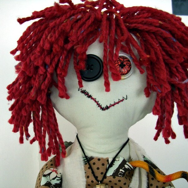 Zombie Mommie - Katy-Jo Cuttlebone - OOAK Art Doll