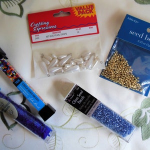 Bead and Pearl Supply Bundle image 1