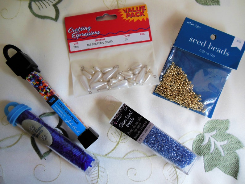 Bead and Pearl Supply Bundle image 1