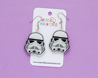 Boucle d'oreille Stormtrooper | Boucle d'oreille Star Wars
