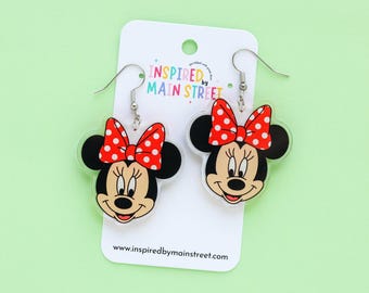 Boucle d'oreille Minnie