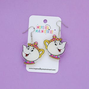 Mrs. Potts Earring | Beauty and the Beast Earring