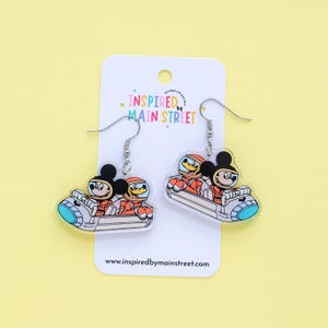 Space Mountain Earring | Mickey Earring | Pluto Earring | Magic Kingdom Earring