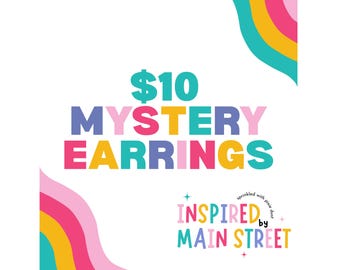 Boucle d'oreille mystère | Boucle d'oreille Disney mystère | Boucle d'oreille Disney