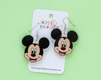 Boucle d'oreille Mickey