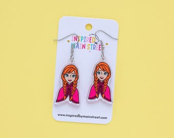 Anna Earring | Frozen Earring | Princess Earring