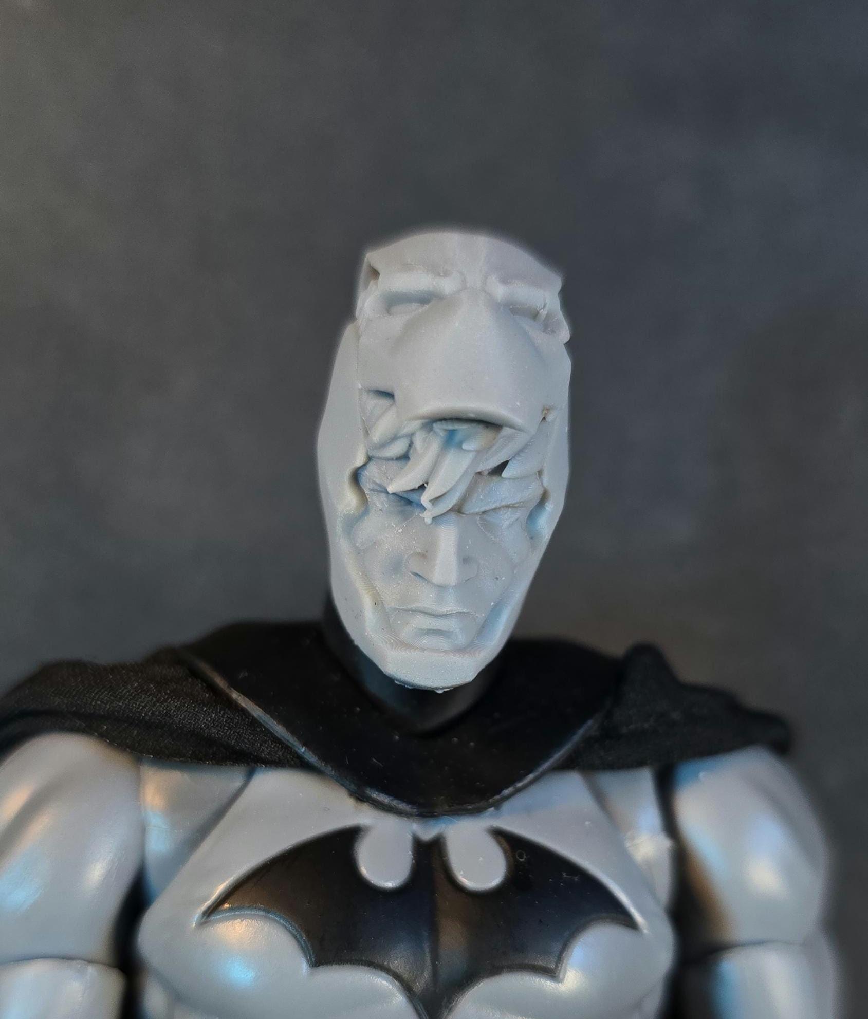 CT Toys Mafex Hush Batman 3D Printed Half Masked Redhood Head - Etsy