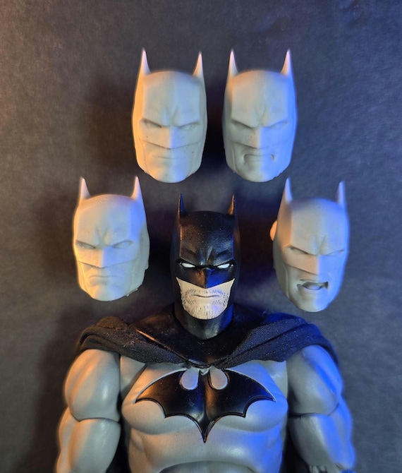 Custom 3d-printed Mafex DAN MORA Styled Wing Man Head Full Set - Etsy