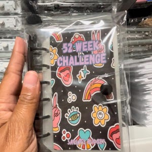 52 Week Challenge, Savings Challenge Binder, Cash Envelopes, Cash Stuffing, Savings Challenge, A7 Budget Binder, Cash Stuffer