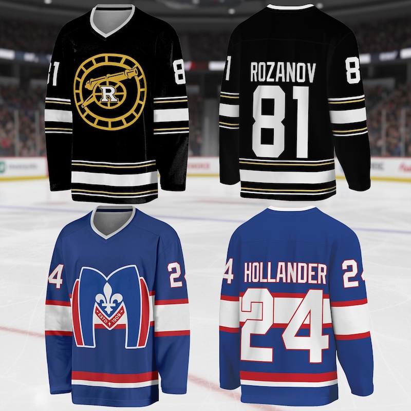 Maglia Heated Rivalry #81 Rozanov – Felpa V-Neck Unisex In Poliestere, Cosplay Ufficiale Della Serie TV, Stile Hockey Per Inverno E Feste Tra Fan