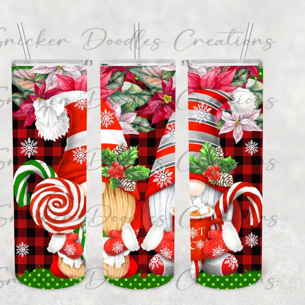 Christmas/Candy/Gnomes/ Sublimation, tumbler, Digital Download Files, PNG, JPG