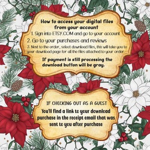Cartoon, Character/Christmas/Character/Clipart/Digital Download File/PNG/JPG image 3