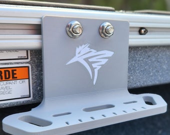 Tool Holder 90 Degree Track Mount - Kingfisher Style