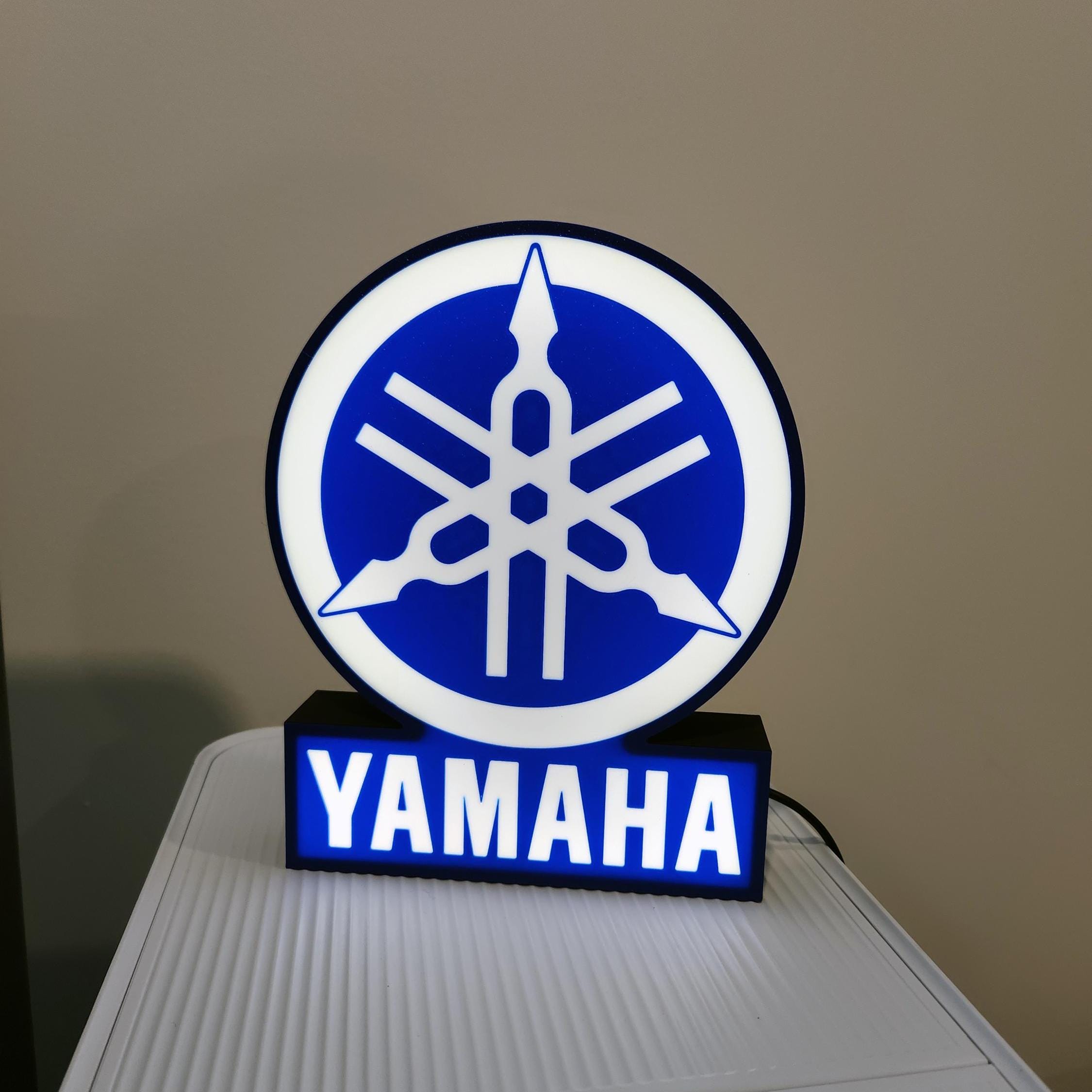 Yamaha Racing LED Light Box Sign / Night Light / Lamp - Etsy
