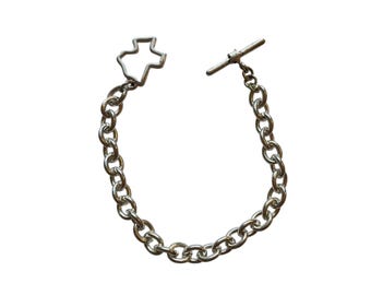 Texas Western Silver Link Bracelet