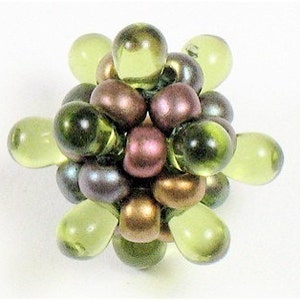 INSTRUCTIONS  -- Panspora Beaded Beads --  PDF Download