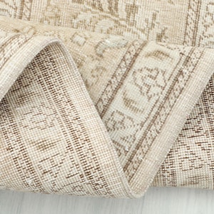 10x12 Beige Brown Green Persian Rug, Oversize Oushak Rug, 10x12 Vintage Area Rug, Bedroom, Oushak Rug, Turkish Living Room Rug, 9.5x11.9 Ft