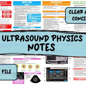 Ultrasound Physics bundle