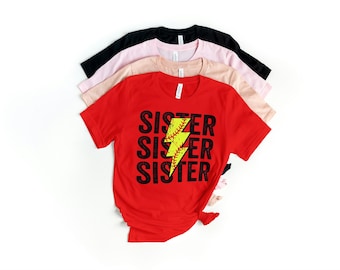 Softball Sister tshirt