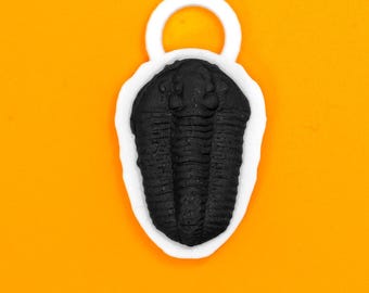 Trilobite Fossil Pendant – 3D-Printed Jewelry
