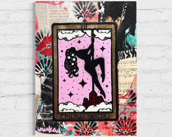 Original Painting Street Art Vintage One of A Kind