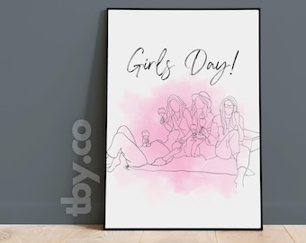 Portret Valentijnsdag, aangepaste lijntekeningen, moderne tekening van een stel, huwelijks- of jubileumcadeau, anonieme kunst van foto, portret huisdier