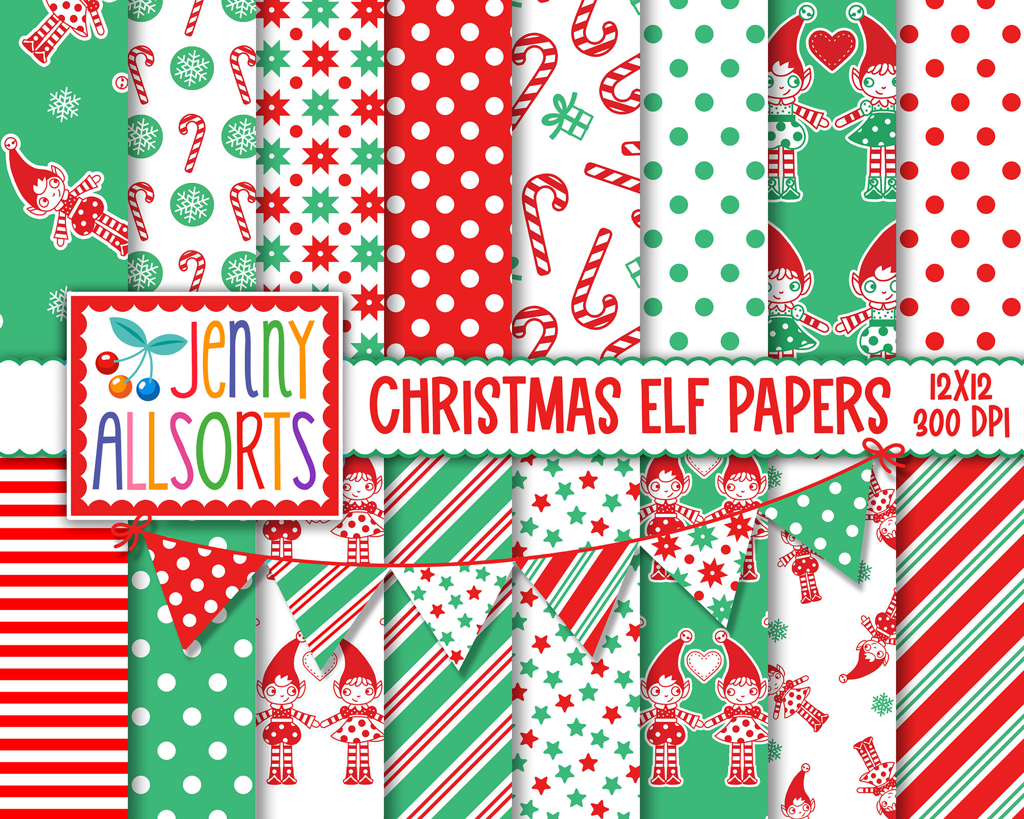 Santa Add Child's NAME Classic Christmas Theme Wrapping Paper, Zazzle