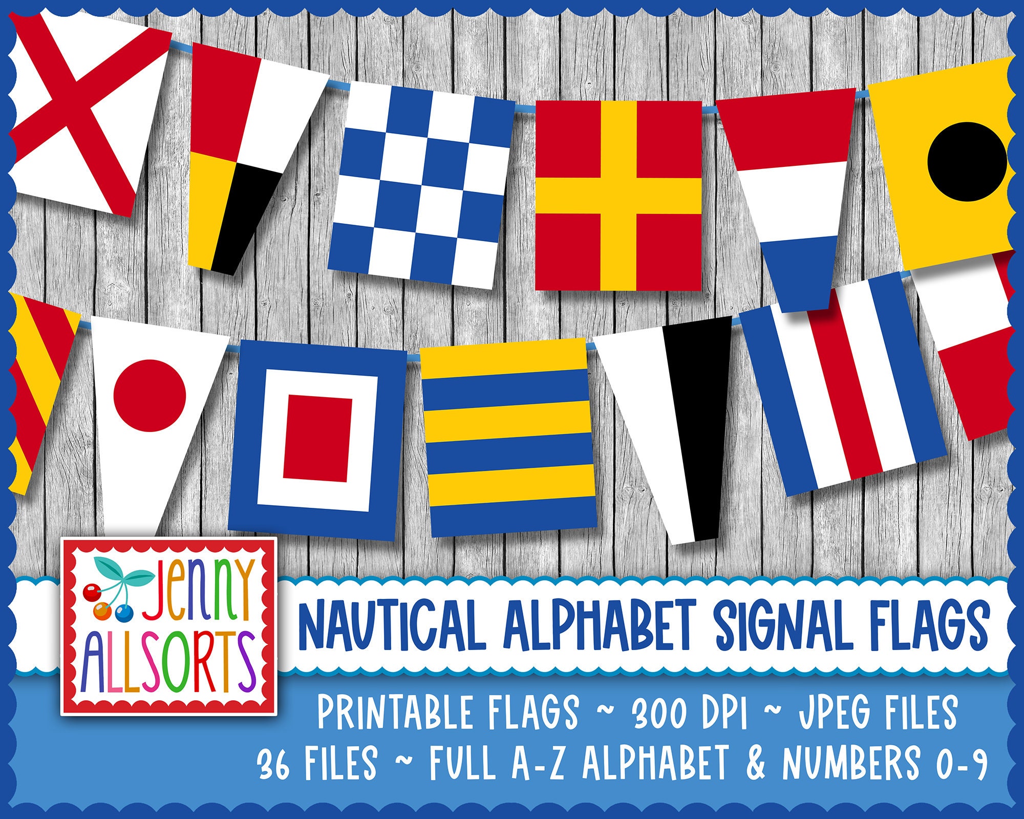 nautical flags and pennants