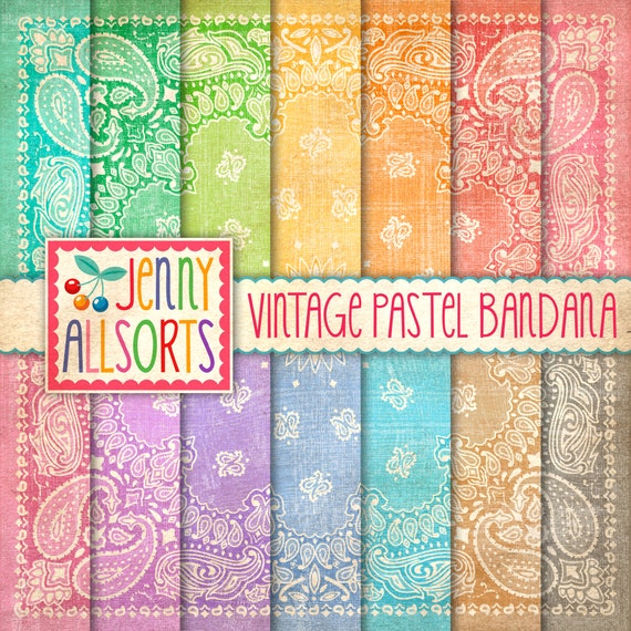 Printable Paisley Scrapbook Paper