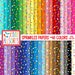 Sprinkles Digital Paper Pack 12x12 40 Color Bundle, printable cupcake sprinkles scrapbook paper, sweet colorful sprinkles digital background