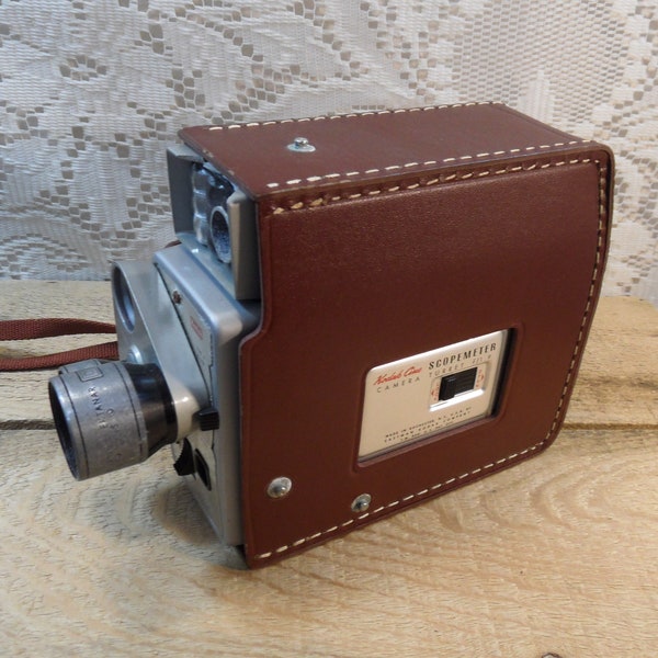 Kodak scopemeter turret f/1.9 8mm movie camera