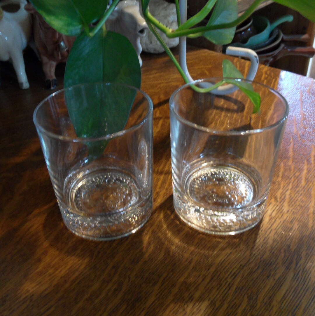 Crown Royal Whiskey Glass Crown Royal Tumbler Set of 2 Etsy