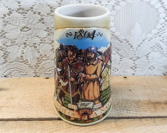 Beer stein, Birth of a Nation, Beer stein 1804, Fourth in the series, Father's Day gift, miller beer stein