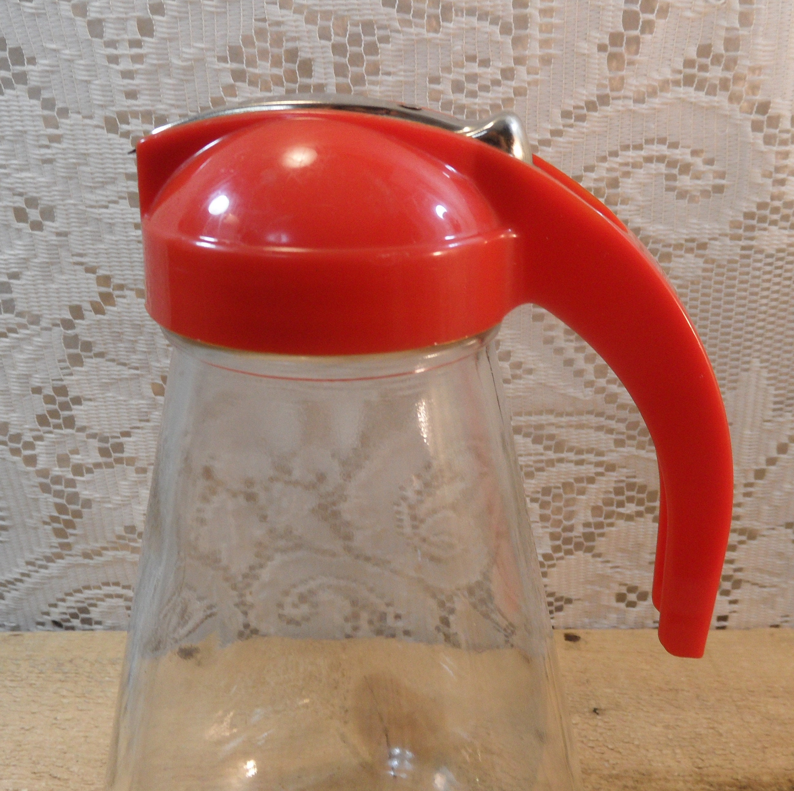 Vintage waffle batter pitcher pancake batter dispenser syrup Etsy 日本
