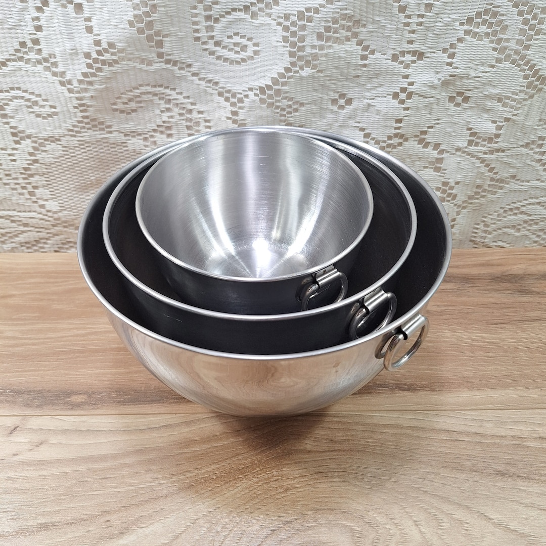 Revere Ware Mixing Bowls, Nesting Bowls, Vintage Revere Ware, Stainless
