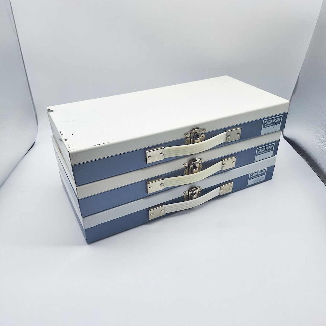 Negative File Box, Smith-victor, 35 Mm Slide Storge, Vintage Slide Box ...