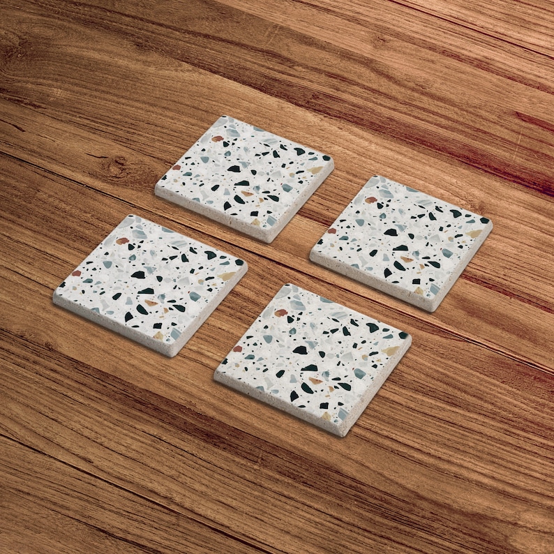 BaumAtelierDesign Terrazzo Coasters - Thumbnail 2