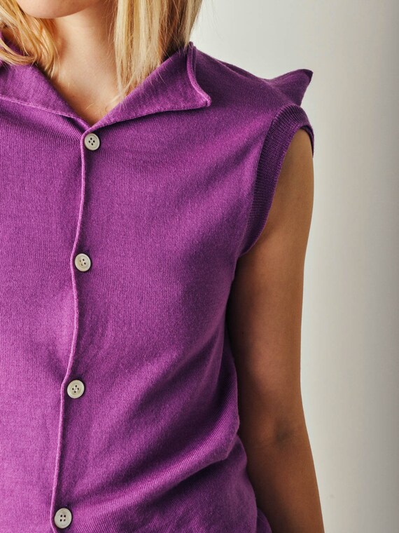 purple comme des garcons