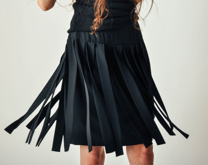 Vintage Estevez Carwash Skirt Etsy