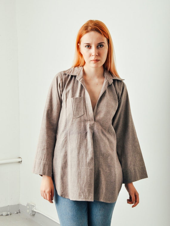 Vintage Taupe Shirt