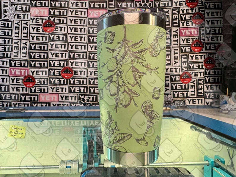 600 ml Margarita Fruits and Ice Graverad Yeti Tumbler bild 2