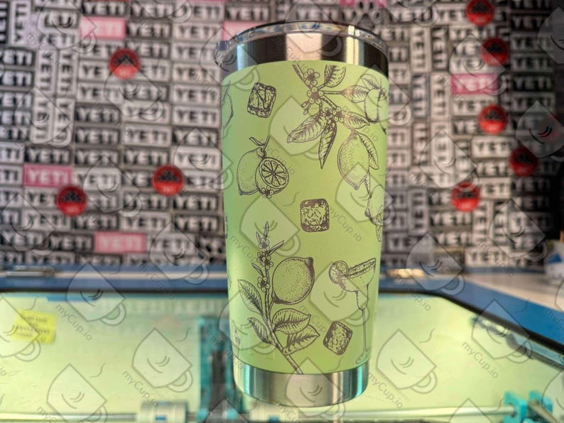 600 ml Margarita Fruits and Ice Graverad Yeti Tumbler bild 3