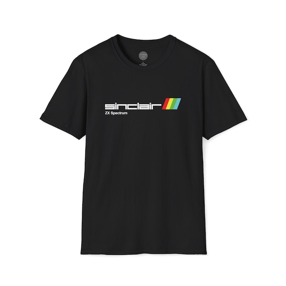 ZX Spectrum Classic Logo Dark T-shirt - Etsy