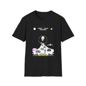 Conoce a tu creador - Camiseta con arte de videojuegos para ZX Spectrum