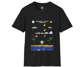 Horace Goes Skiing Mens T Shirt Box Art 8 Bit Officially