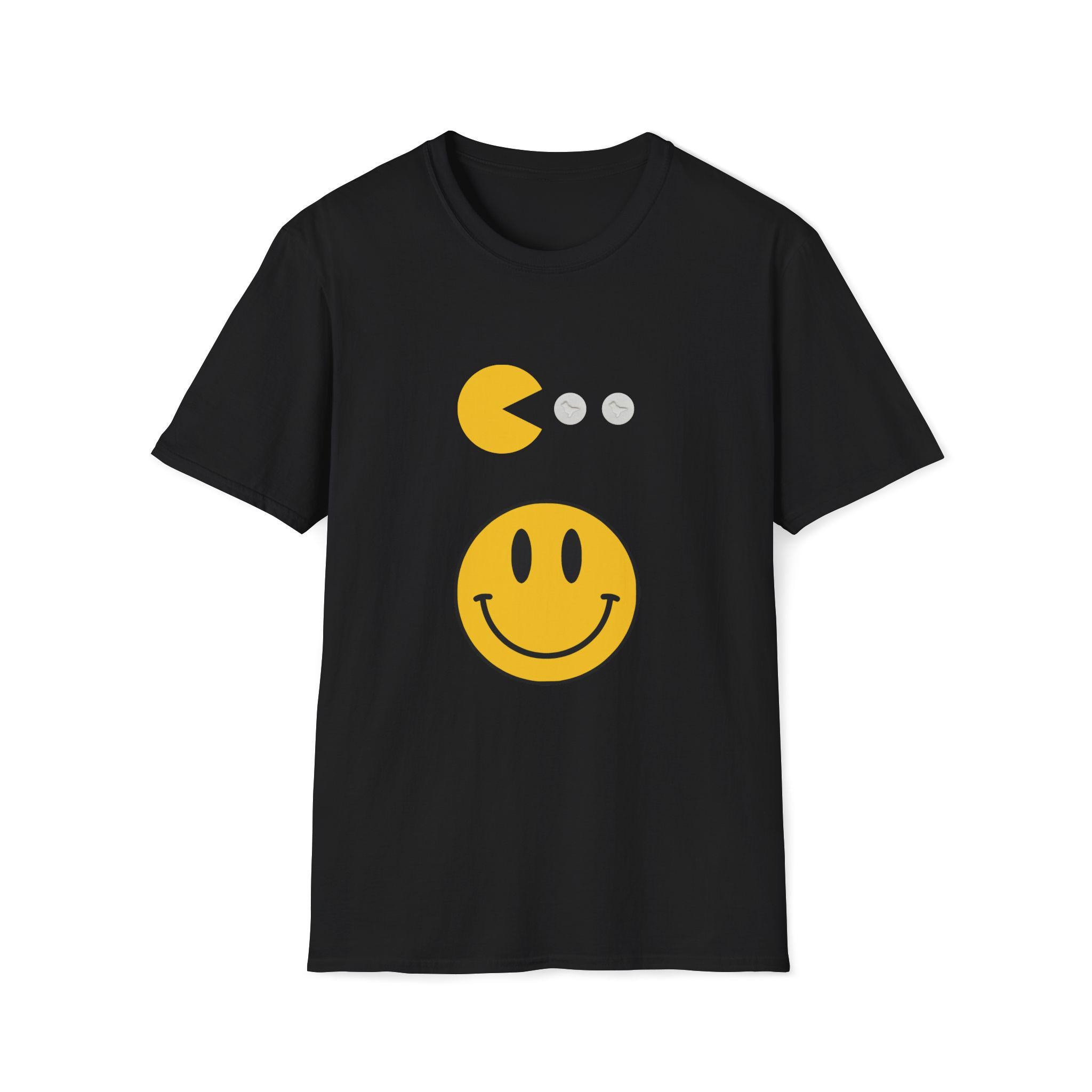 Dj Skull T-Shirt Herren Glückliches Gesicht Lustig Djing